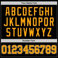 Maillot de baseball personnalisé or-blanc authentique noir Maillot de baseball personnalisé or-blanc authentique noir