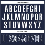 Maillot de baseball bleu marine clair et personnalisé Maillot de baseball bleu marine clair et personnalisé