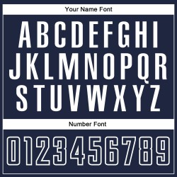 Maillot de baseball bleu marine clair et personnalisé Maillot de baseball bleu marine clair et personnalisé