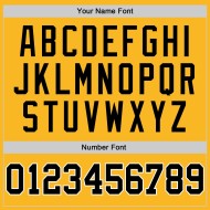 Maillot de baseball personnalisé authentique doré noir et blanc Maillot de baseball personnalisé authentique doré noir et blanc