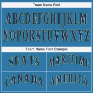 Maillot de baseball léger personnalisé bleu marine-sarcelle Maillot de baseball léger personnalisé bleu marine-sarcelle