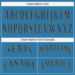 Maillot de baseball léger personnalisé bleu marine-sarcelle Maillot de baseball léger personnalisé bleu marine-sarcelle