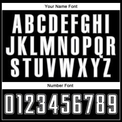 Maillot de baseball authentique noir personnalisé, ton blanc-gris Maillot de baseball authentique noir personnalisé, ton blanc-gris