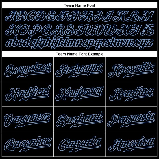 Maillot de baseball bleu personnalisé sans manches noir-clair authentique Maillot de baseball bleu personnalisé sans manches noir-clair authentique
