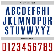 Maillot de baseball personnalisé authentique rouge-blanc royal Maillot de baseball personnalisé authentique rouge-blanc royal