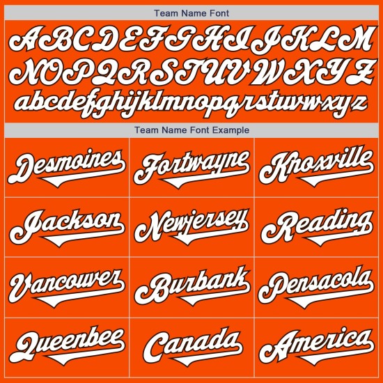 Maillot de baseball personnalisé orange authentique bicolore blanc-marron Maillot de baseball personnalisé orange authentique bicolore blanc-marron