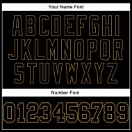 Maillot de baseball blanc personnalisé noir-ancien authentique Split Fashion Gold Maillot de baseball blanc personnalisé noir-ancien authentique Split Fashion Gold